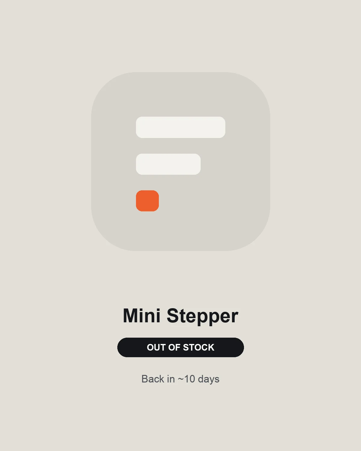 Mini Stepper
